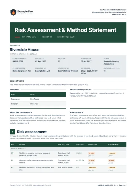 RAMS document