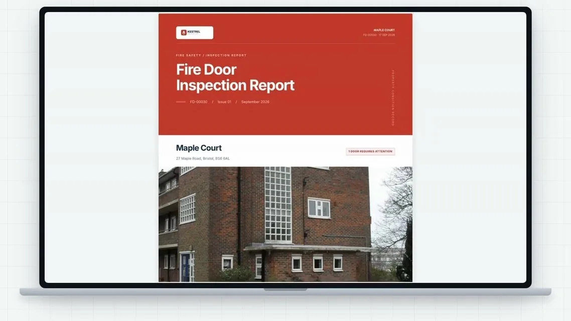 Fire door inspection walkthrough video